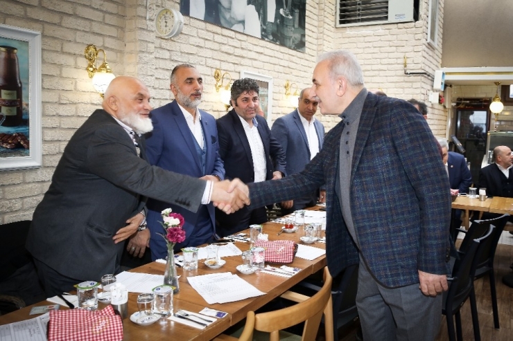 Ümraniye Belediye Başkan Adayı Yıldırım, Güneydoğu İllerinin Dernek Başkanları İle Bir Araya Geldi