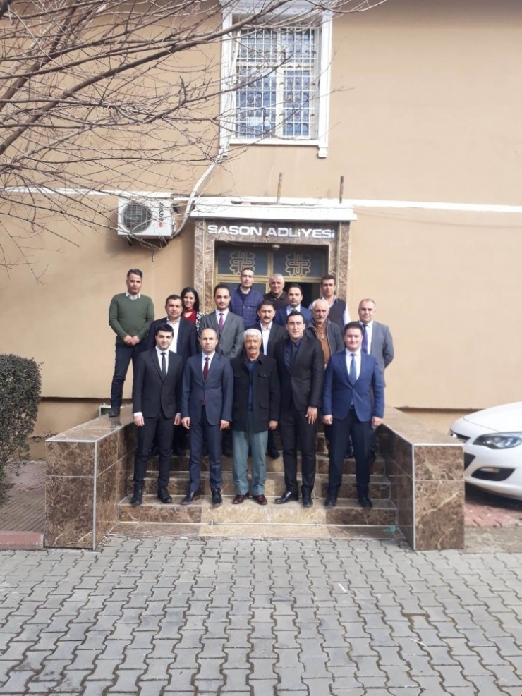 Emektar Adliye Personeline Veda