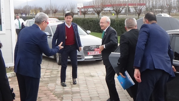 Chp Genel Başkanı Kemal Kılıçdaroğlu İnegöl’den Geçti