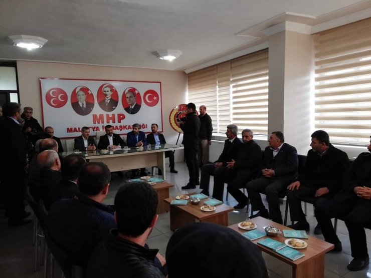 Belediye Başkanı Çınar’dan Mhp’ye Ziyaret