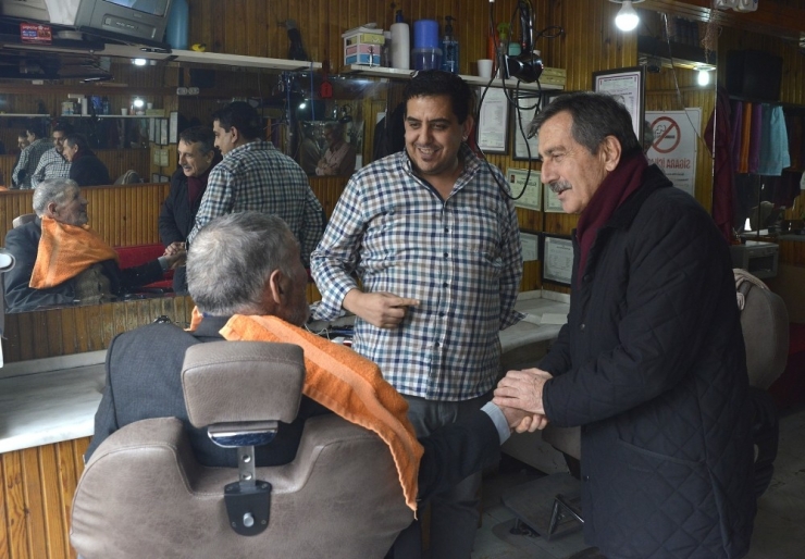 Başkan Ataç Esnaf İle Buluşmayı Sürdürüyor