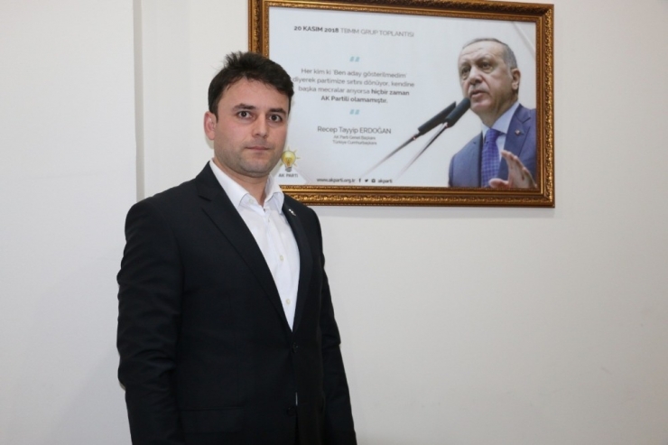 Ak Parti Cide İlçe Başkanlığına Mustafa Aygen Getirildi