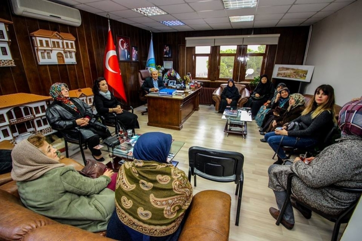 Başkan Şahin’e Ziyaretler Devam Devam Ediyor