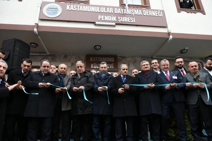 Pendik’te Kastamonu Derneğinin Kültür Evi Hizmete Açıldı