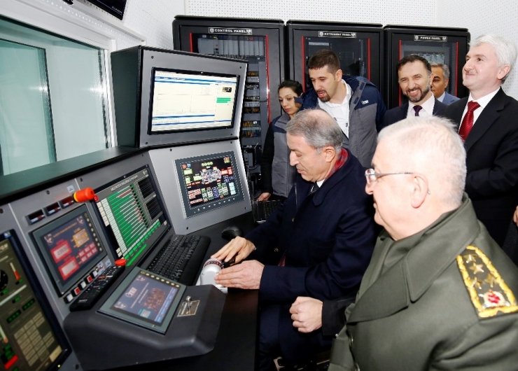 Milli Savunma Bakanı Hulusi Akar Teı’yi Ziyaret Etti