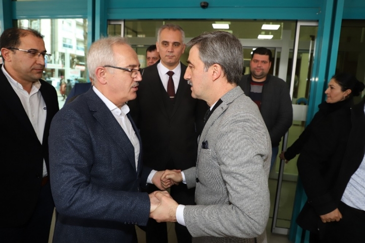 Cumhur İttifakı Adayı Başkan Şirin Ak Parti’li Bilen’i Ağırladı