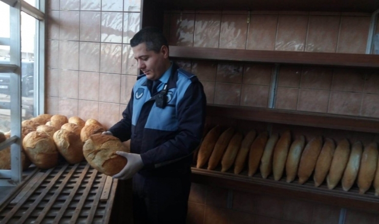 Bafra’da Zabıta Ekipleri Fırınları Denetledi