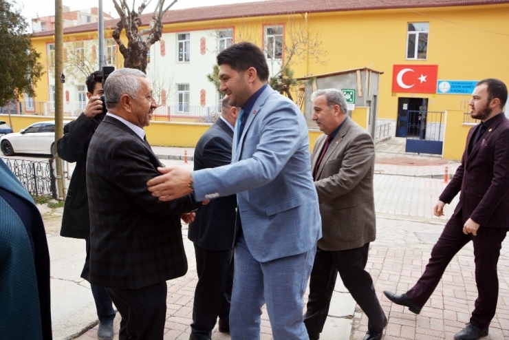 Mhp’den Ak Parti’ye Ziyaret