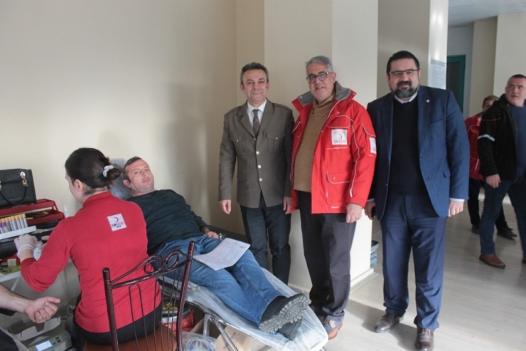 Personel ’Kan Bağışı’ İçin Sıraya Girdi