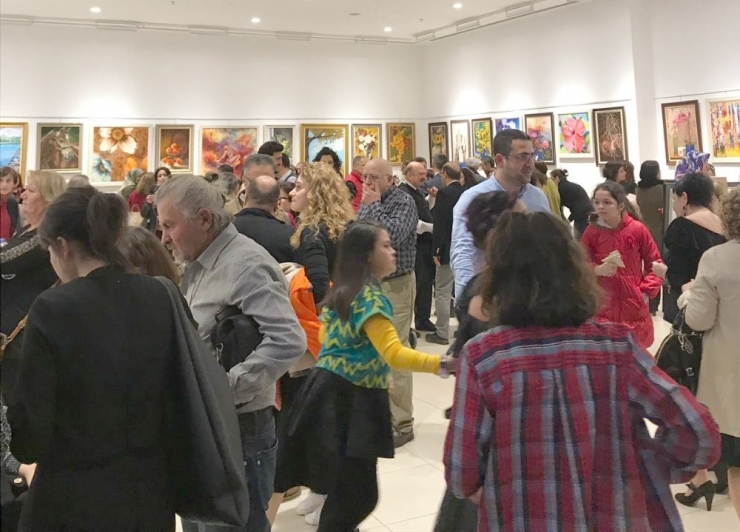 ‘Karma Resim Sergisi’ne Yoğun İlgi
