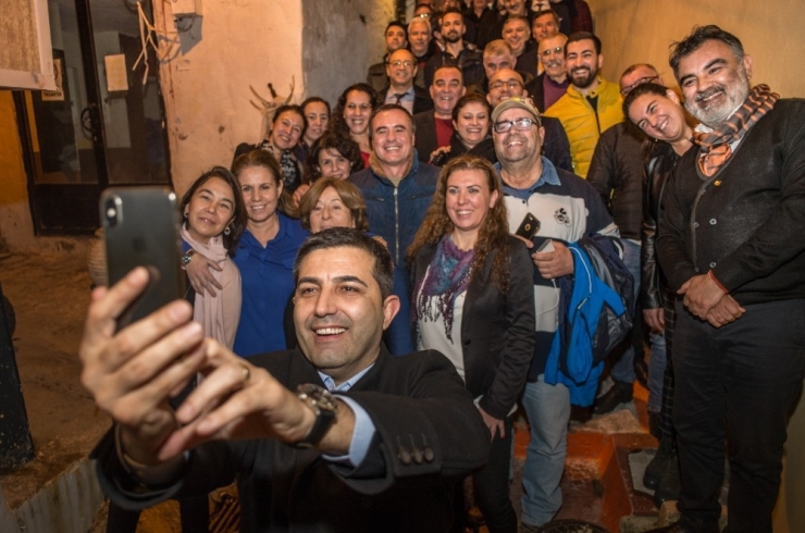 Chp Adayı Ömer Günel, Adalılarla Buluşmalarına Devam Ediyor