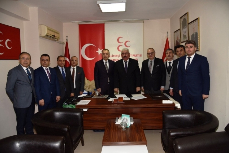 Mhp Genel Başkan Yardımcısı Yalçın, Manisa’da