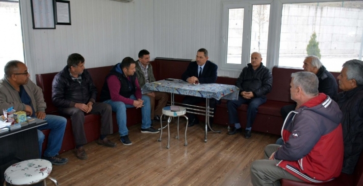 Başkan Uysal Taksici Esnafıyla Biraraya Geldi