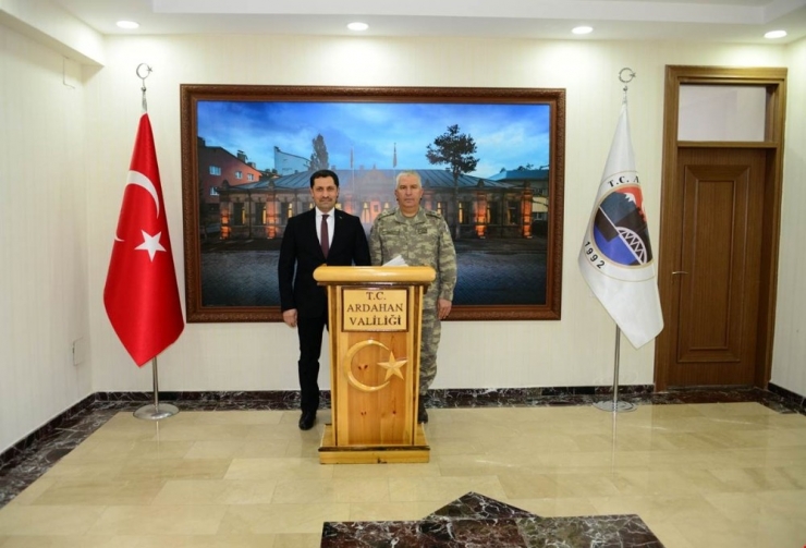 9.kolordu Komutanı Tümgeneral Tarakçı’dan Vali Masatlı’ya Ziyaret