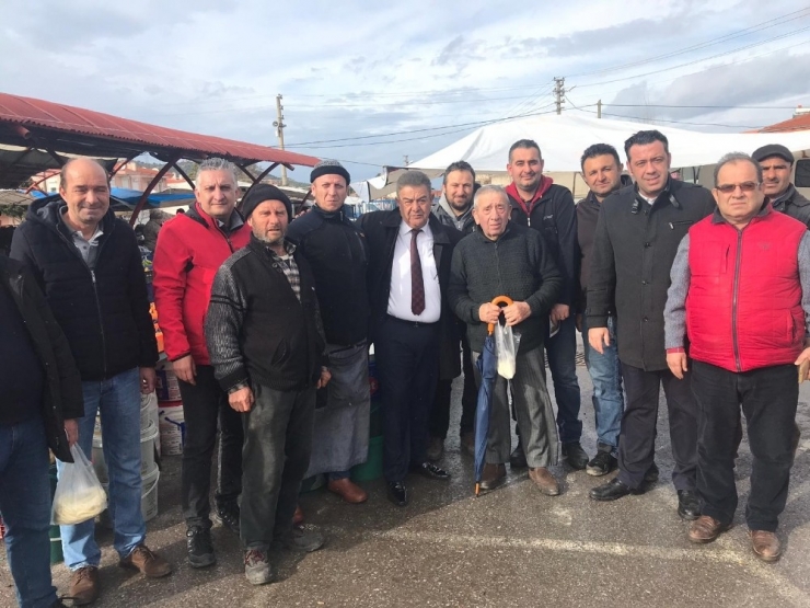 Cumhur İttifakı’nın Foça Adayı Mersin, Çalışmalara Hızlı Başladı