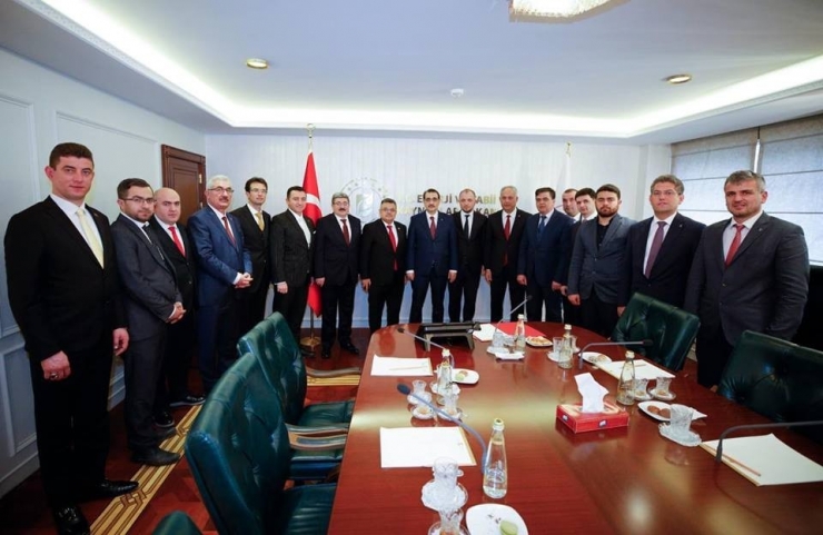 Bilecik Heyetinden Bakan Dönmez’e Ziyaret