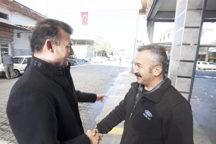 Efeler Adayı Ümmet Akın Çalışmalarını Sürdürüyor