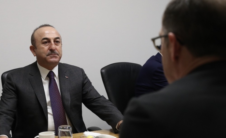 Bakan Çavuşoğlu, Alman Mevkidaşı Maasile Görüştü
