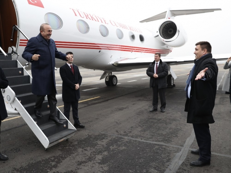 Bakan Çavuşoğlu, Ukrayna’da