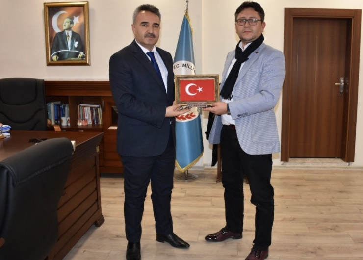 Eğitim Bir-sen’den İl Müdürü Çelik’e Hayırlı Olsun Ziyareti