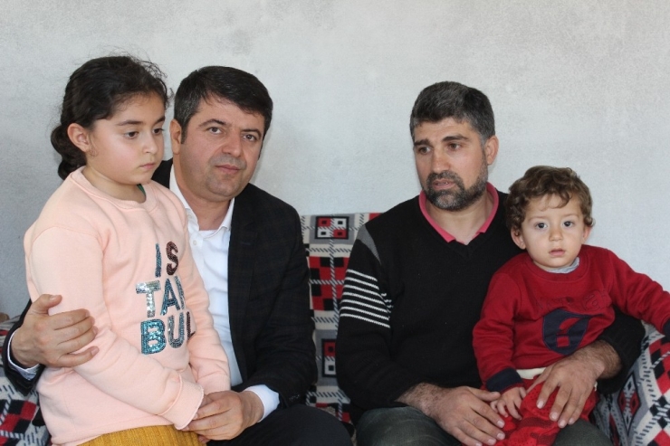 Milletvekili Tutdere İçine Çadır Kurulan Evi İnceledi