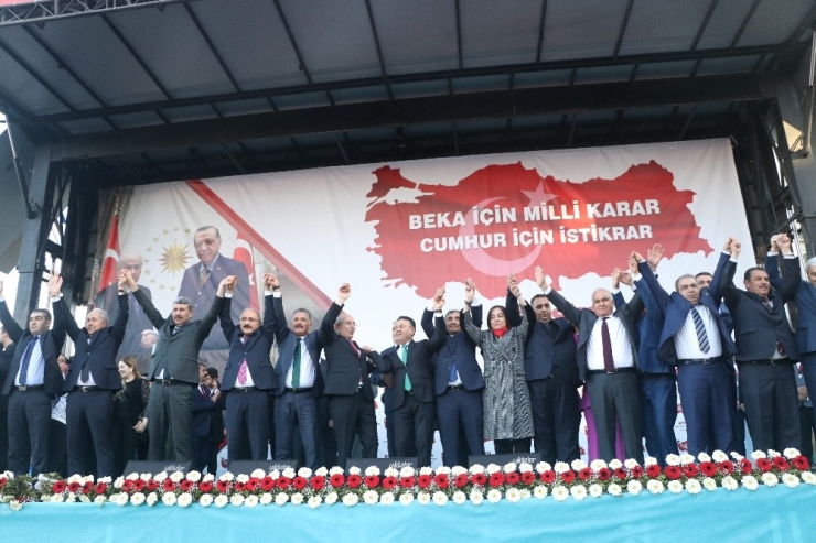 Cumhur İttifakının Mersin’deki Belediye Başkan Adayları Tanıtıldı