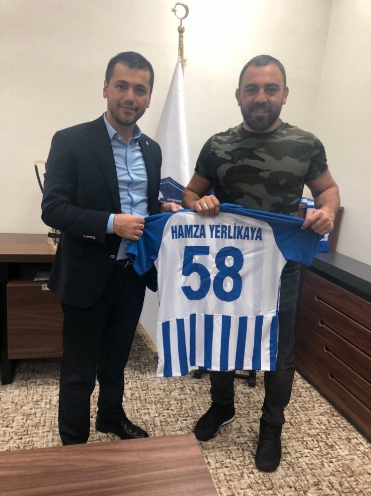 Asrın Güreşçisi Yerlikaya’dan Bb Erzurumspor’a Ziyaret