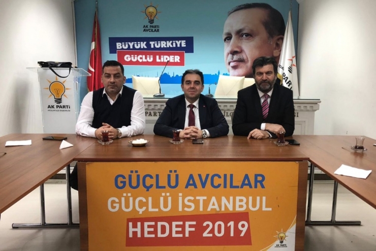 Avcılar’da, Mhp’den Ak Parti’ye Ziyaret