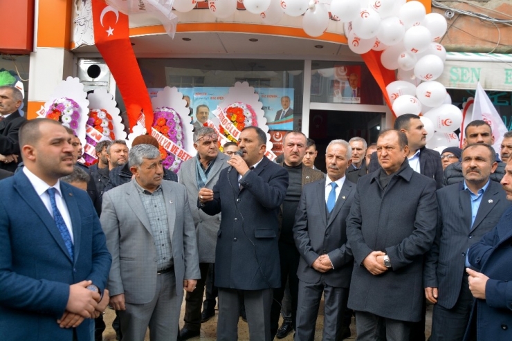 Bbp, Yıldızeli’nde Seçim Bürosu Açtı