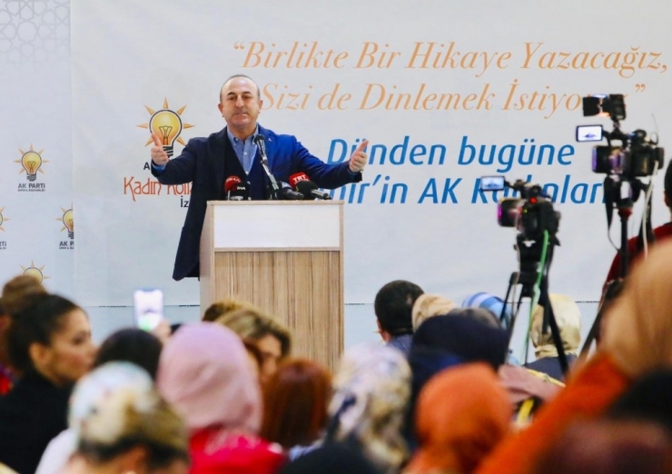 Bakan Çavuşoğlu: “Bizim Problemimiz Atatürkçü Geçinen Ve Atatürk’ten Geçinenlerdir”