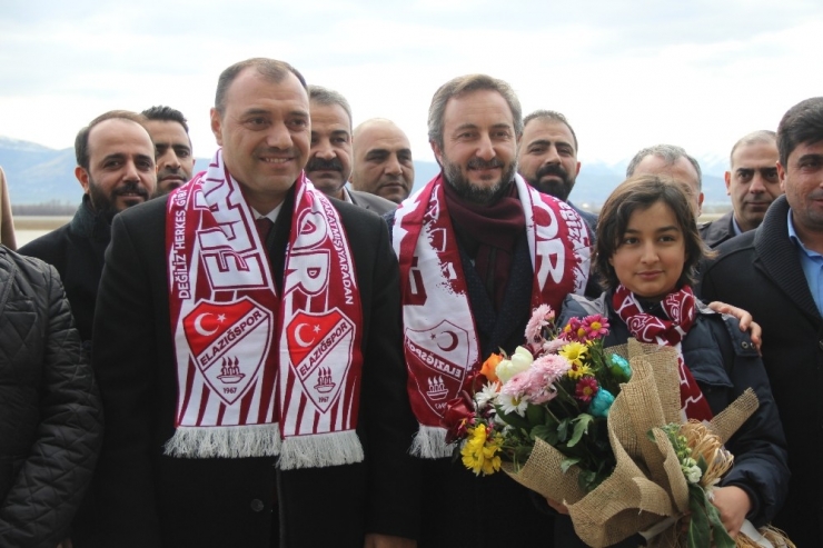 Elazığ’da Vali Kaldırım Ve Tso Başkanı’na Coşkulu Karşılama
