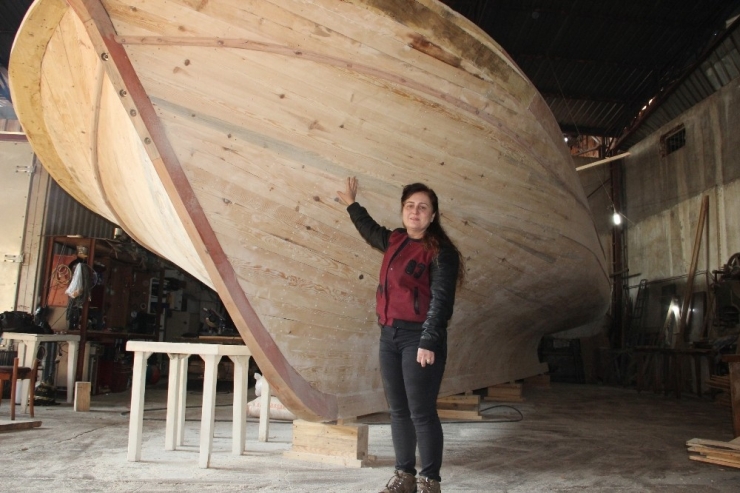 Kadın Girişimci, Denizi Olmayan Manisa’da Tekne Üretiyor