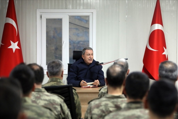 Bakan Akar: "Teröristlerin Ve Destekçilerinin Hiçbir Kurtuluşu Yok. Bunlarla Mücadelemiz Devam Edecek"