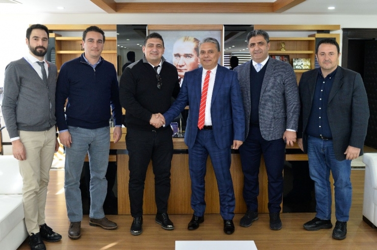 Uysal, Antalyaspor Yönetimini Ağırladı