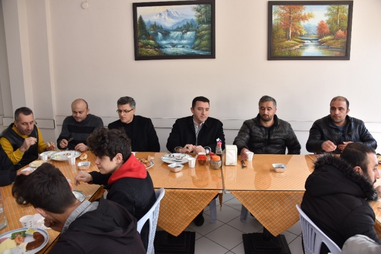 Başkan Bakıcı Amatör Spor Kulüp Temsilcileriyle İle Bir Araya Geldi