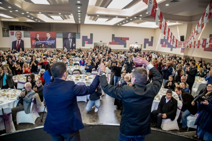 Ömer Günel, Kuşadası Chp’nin Yeni Yönetimiyle Buluştu