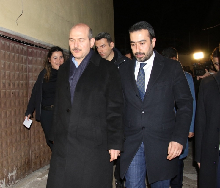 Bakan Soylu’dan Şehit Evine Ziyaret