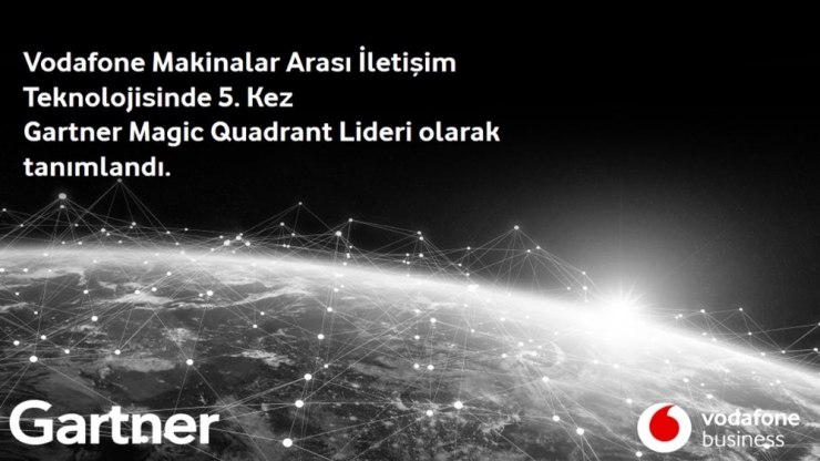 Vodafone, Makineler Arası İletişim Teknolojisinde 5’inci Kez Dünya Lideri Seçildi