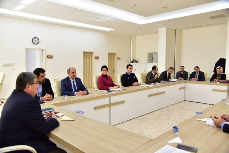 Başkan Can, Birim Müdürleriyle Bir Araya Geldi