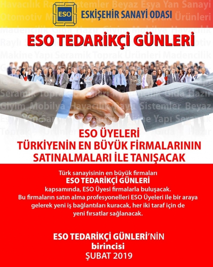 Eskişehir’de “Tedarikçi Günleri” Başlıyor