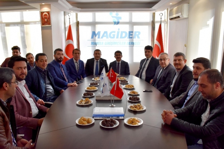 Magider, Başkan Çelik’i Ağırladı