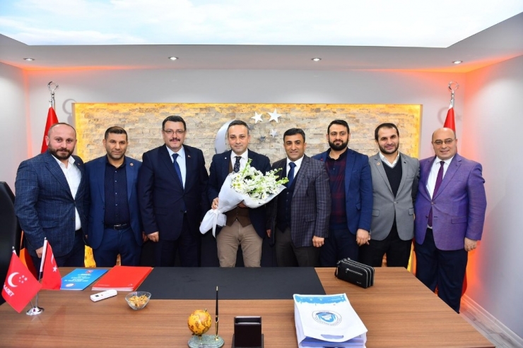 Başkan Genç’ten Saadet Partisi’ne Ziyaret