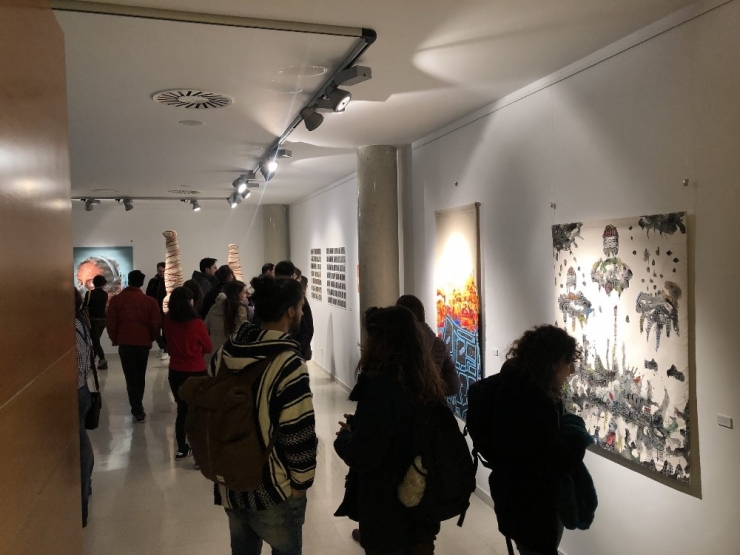 Saü’lü Sanatçıların Eserlerinin Bulunduğu Sergi İspanya’da Açıldı