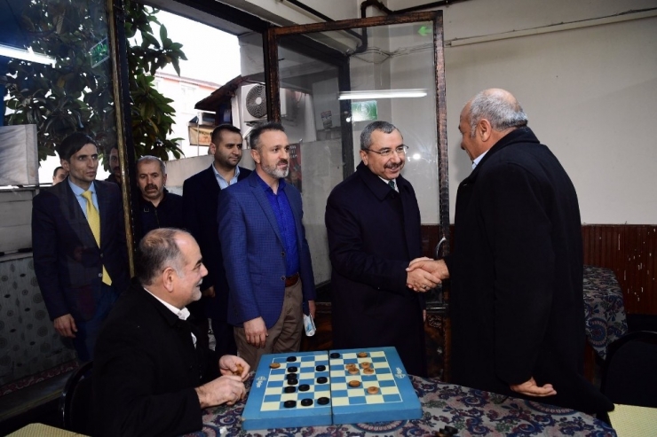 İsmail Erdem Ataşehir’de Vatandaşları Ziyaret Etti