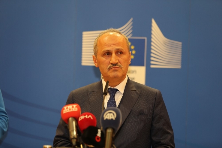 Ulaştırma Ve Altyapı Bakanı Turhan Brüksel’de