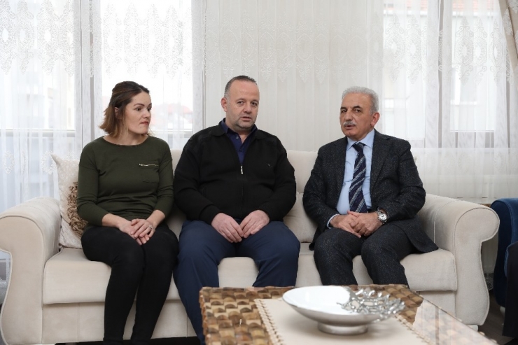 Başkan Adayı Yıdırım’dan Gaziye Anlamlı Ziyaret