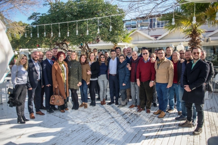 Chp Kuşadası Belediye Başkan Adayı Ömer Günel, Türsab Üyeleriyle Buluştu