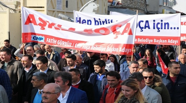 Chp, Foça’da Seçim Startını Miting Havasında Verdi