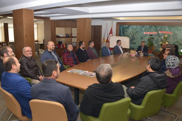 Memur-sen Üyelerinden, Başkan Akçadurak’a ’Hayırlı Olsun’ Ziyareti