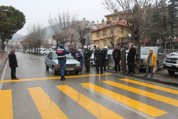 Tosya’da Öncelik Yayanın Uygulaması Yapıldı